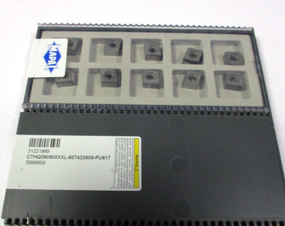 10 MAPAL PKD Wendeplatten Fräsen / Bohren CTHQ 090508 XXL-607422609 PU617 H61868