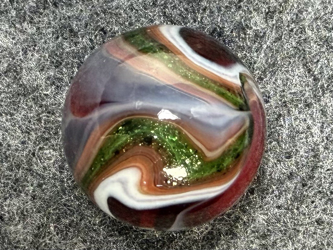 JABO (JERK)Joker 1 Marble Collector Marble: VHTF Cranberry .735