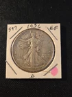 1936-D Walking Liberty Half Dollar In Extremely Fine Condition