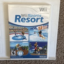 Wii Sports Resort (Nintendo Wii 2009) Complete W/ Manual Tested-Works Great!