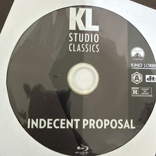 Indecent Proposal (Blu-ray Disc, 2009) 2022 KINO LORBER Remastered