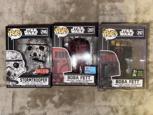 Funko Pop! Star Wars Boba Fett Futura ECCC 2020- Exclusive . Official Sticker