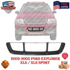 New Oem Replaces Bumper Cover Grill Black For 2002-2005 Ford Explorer Fo1036108