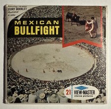 View-Master MEXICAN BULLFIGHT - B004 - 3 Reel Set Booklet