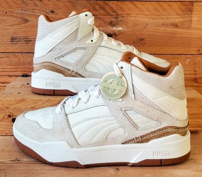 Puma Slipstream Mid Leather/Suede Trainers UK5/US6/EU38 392973-02 White