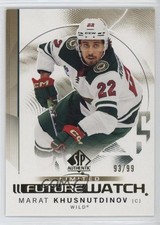 2024-25 SP Authentic Future Watch Limited Gold 93/99 Marat Khusnutdinov #124 1q2