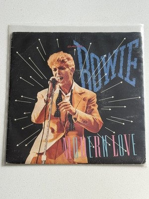 DAVID BOWIE - MODERN LOVE - 7'' B/W LIVE VERSION Vinyl 45 VG+