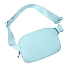 Belt Bag Fanny Pack Crossbody Bags for Women Fashion Icing blue Mini Belt Bag