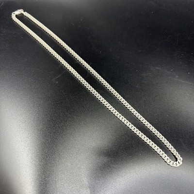 Sterling Silber Panzerkette Gliederkette Halskette 