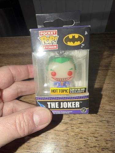 Funko Pocket Pop Joker Keychain Glow in the Dark