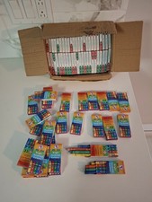 lot of 125 boxes of wax crayons THE TWIDDLERS