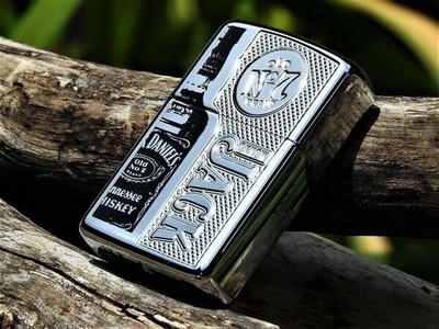 I Know Jack Daniels Zippo Lighter - Armor Case - Old No. 7