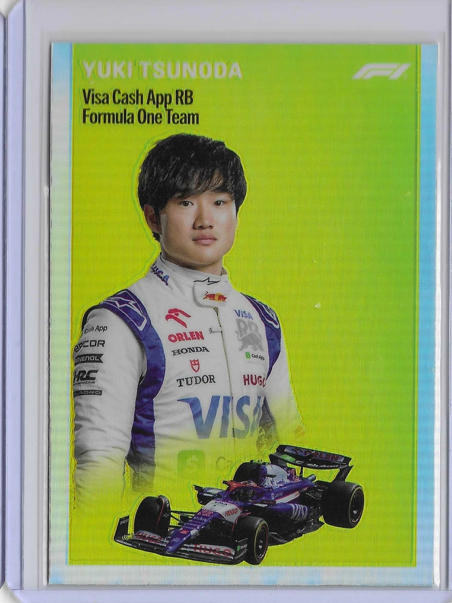 YUKIページ❗️イエロー Yuki Tsunoda Trading Cards for sale | eBay