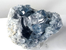 Himmelblaue Coelestin Druse, ca.: 1114g