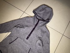 Lululemon Fleece Thank You Pullover Heathered Smoky Blush 1/2 Zip 8 W3BEGS