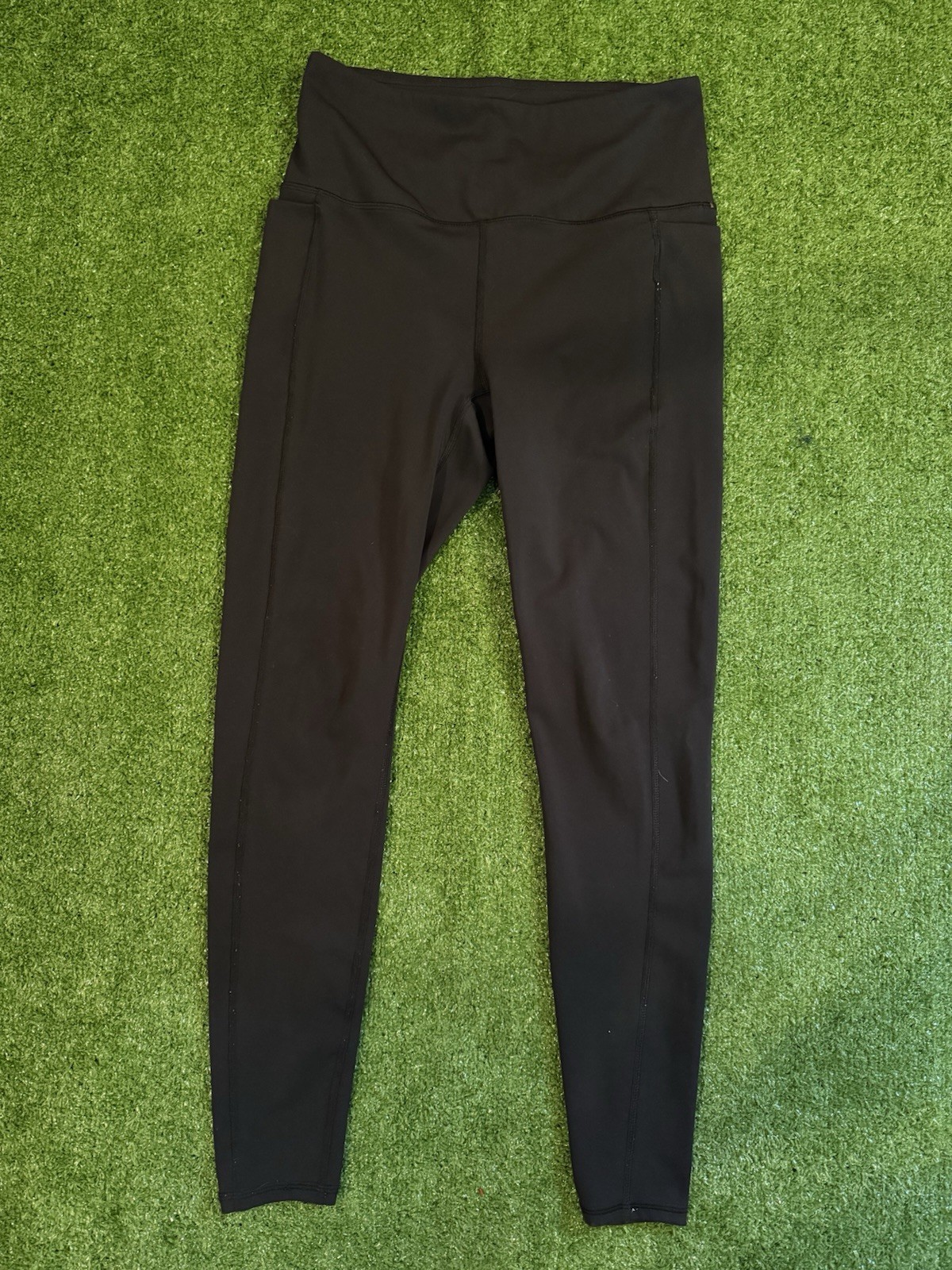 SPYDER Active Fleece Lined Leggings Womens Black Athletic Performance Size M