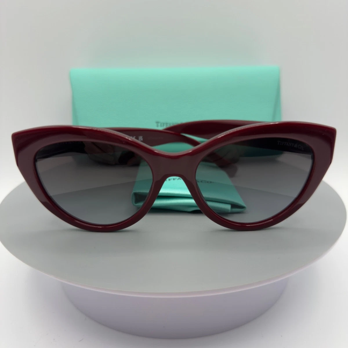 Tiffany & Co. Cat Eye Sunglasses Red for Women for sale | eBay display picture 2