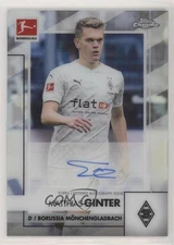 2020-21 Topps Chrome Bundesliga Chrome Auto Matthias Ginter #BCA-MGI Auto