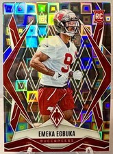 2025 Panini Phoenix Emeka Egbuka Silver Pandora (RC) #225 Tampa Bay Buccaneers