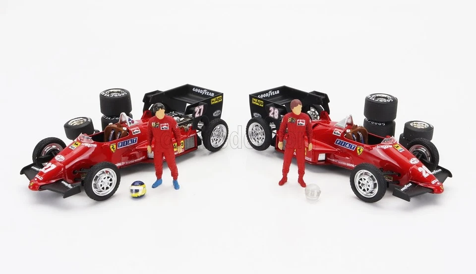 MODELLINO AUTO STATICO BRUMM IVECO FIAT 190 TRUCK CAR TRANSPORTER MONACO GP 1984 - Immagine 3 di 4