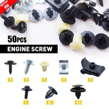 50X For Toyota Lexus Under Engine Cover Clips Underbody Mudguard Shield Screws