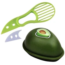Avocado Saver Container & Avocado 3 In 1 Tool