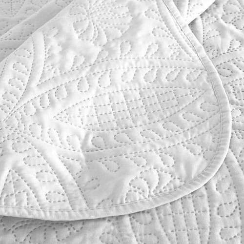 Chic Emboss Coverlet Bedspread Set Comforter Quilt Queen King Super King 8color - Picture 12 of 25