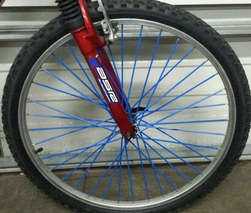 24" **BICYCLE SPOKE WRAPS**(NOT A BIKE)** bmx,trek,fixie,coats,skins,covers - Picture 4 of 4