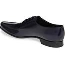 100% AUTHENTIC NEW MEN PRADA BLUE APRON TOE OXFORDS LOAFERS/DRIVERS UK 8/US 9 — photo 3