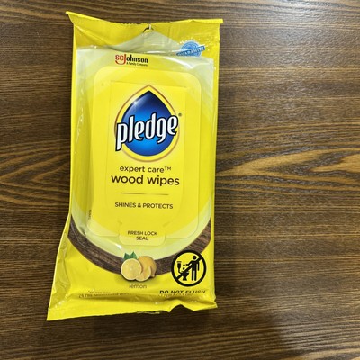 Expert Care Wood Wipes, Shines and Protects, Removes Fingerprints, 24 Count 