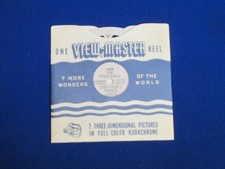 1953 VINTAGE FRENCH RIVIERA COTE D'AZUR FRANCE VIEW-MASTER REEL SLEEVE 1425