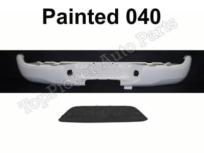 Details about   Painted 040 Super White Rear Bumper Face Bar Lower Pad For 2005-2015 Tacoma