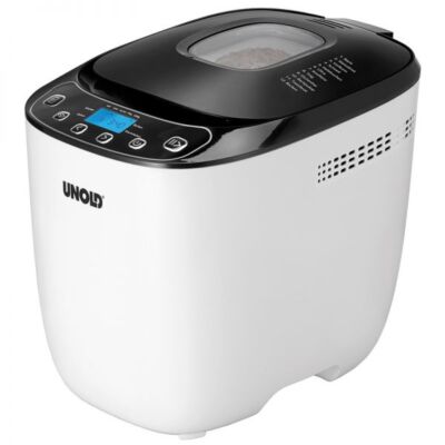 Unold Brotbackautomat mit Deckel Brotbackmaschine 12 Programme 700-1000g 550W 