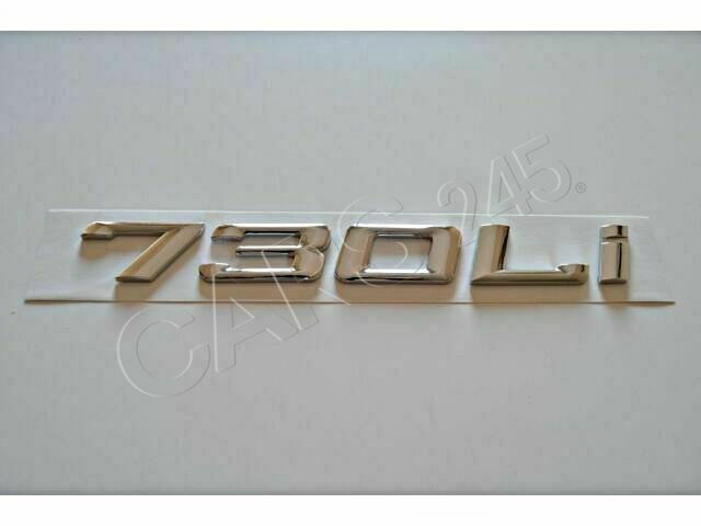 Genuine BMW Heckklappe 730Li Emblem Abzeichen Logo Zeichen OEM 
