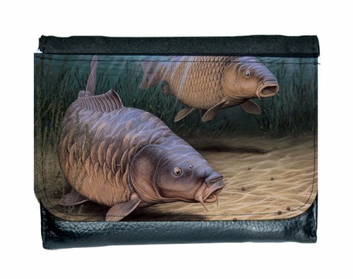 Fütterung Karpfenfischer Geldbörse. Karpfen Angel Geldbörse - Bild 1 von 2