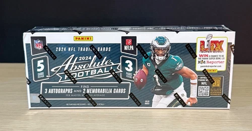 2024 PANINI ABSOLUTE FOOTBALL FACTORY SEALED HOBBY BOX NFL
