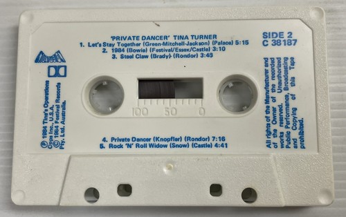 Tina Turner Private Dancer Music Cassette Tape C 38187 Interfusion Records 1984 - Picture 12 of 24