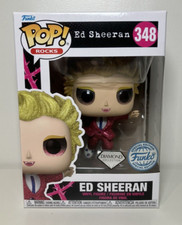 Ed Sheeran #348 Bad Habbits Funko Pop! Vinyl Rocks Diamond Glitter Near Mint P/P