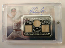 2021 Topps Sterling Strikes Relic Nolan Ryan Autograph STAR-NR1 GU LE 8/10 Angel