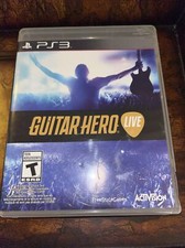 See Pics Cracked Case Game Disc Great Sony PlayStation 3 Guitar Hero Live PS3