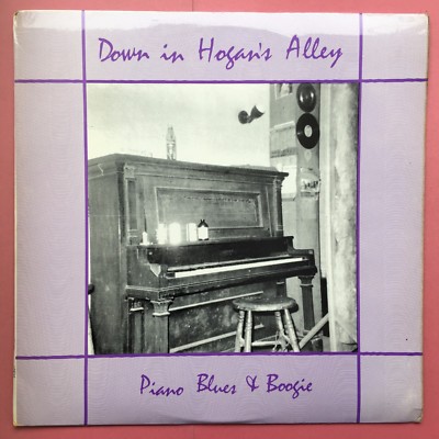 Down In Hogans Alley - Piano Blues & Boogie - Various - Flyright LP4703 Ex