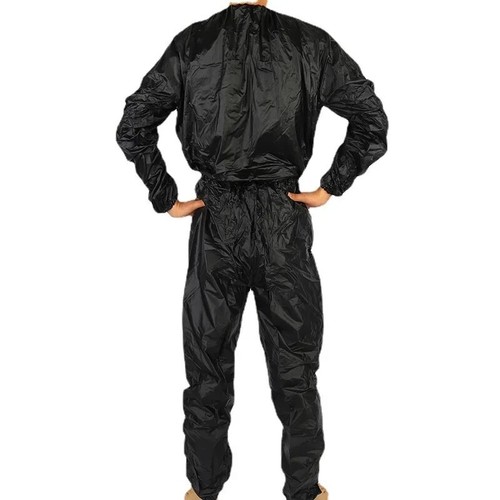 Sauna Suit Heavy Duty Fitness Weight Loss Sweat suit Exercise Gym Anti-Rip - Zdjęcie 10 z 12