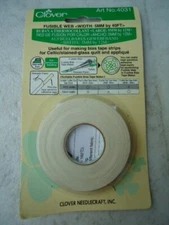 Clover Needlecraft Fusible Web 5mm X 40 Ft #4031 Refill for Bias Tape Maker I