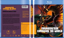 Frankenstein Conquers the World - Custom Blu-ray Cover W/ Empty Case No Discs 