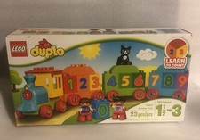 LEGO Duplo Number Train 10847 Learn to Count 23 pcs Pre School Building Toy