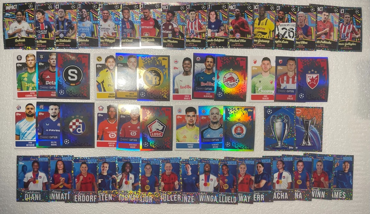 Topps Uefa Champions League 2024 2025 complete 531 sticker