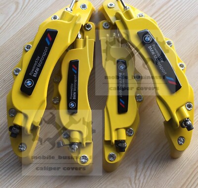 Yellow Metal M Performance Brake caliper covers bmw 120d 220d 320d 325d F11'' R9''