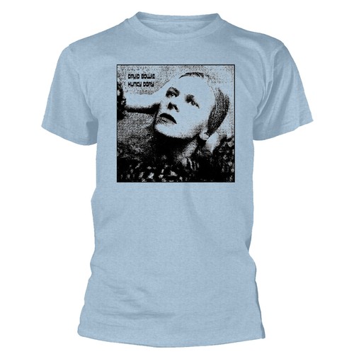Official David Bowie T-Shirt - Hunky Dory Portrait Design | Men's Black Cotton Tee | Classic Fit