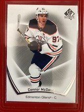 Connor McDavid  21-22 UD SP Authentic Hockey #1  Edmonton Oilers