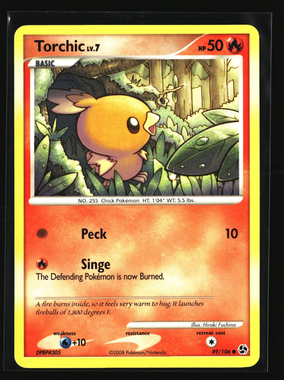Pokemon TORCHIC 89/106 (2008 Great Encounters) NM/Near Mint